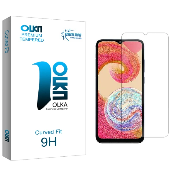 محافظ صفحه نمایش کولینگ مدل Olka مناسب برای گوشی موبایل سامسونگ Galaxy A04e