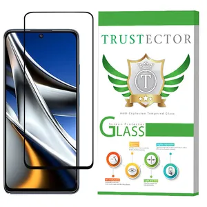 محافظ صفحه نمایش سرامیکی تراستکتور مدل  CRT-Glass مناسب برای گوشی موبایل شیائومی Poco X4 Pro 5G