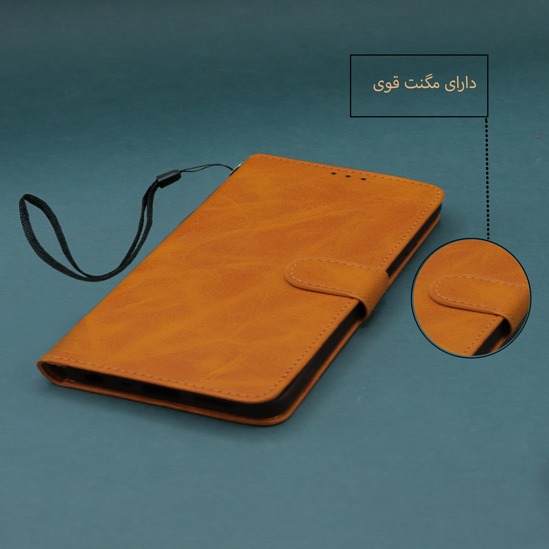 کیف کلاسوری دیامانته مدل Band Rd مناسب برای گوشی موبایل سامسونگ Galaxy S21 به همراه بندآویز