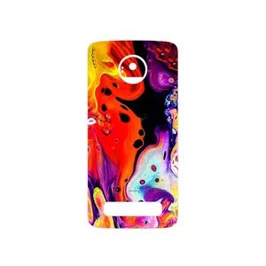 MAHOOT Abstract Oil Art Cover Sticker for Motorola Moto Z