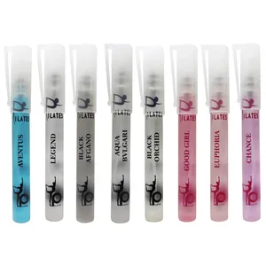 عطر جیبی پیلاتس مدل P9 حجم 9 میلی لیتر مجموعه 8 عددی