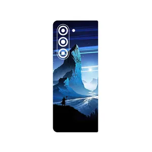 MAHOOT Blue Mountains Digital Art Cover Sticker for Samsung Galaxy Z Fold 5