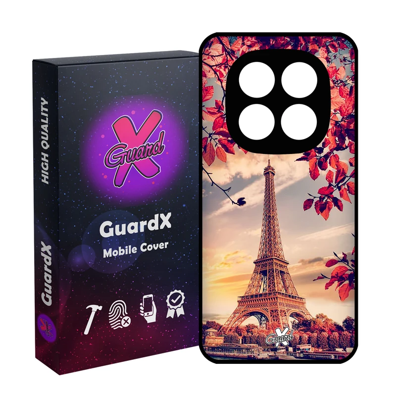 کاور گارد ایکس طرح Eiffel Tower مدل 10125 مناسب برای گوشی موبایل شیائومی Redmi Note 14 Pro 4G