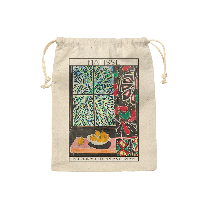 نظم دهنده ترمه طراحان ایده مدل نمای داخلی با پرده مصری از ماتیس کد art0613 - L