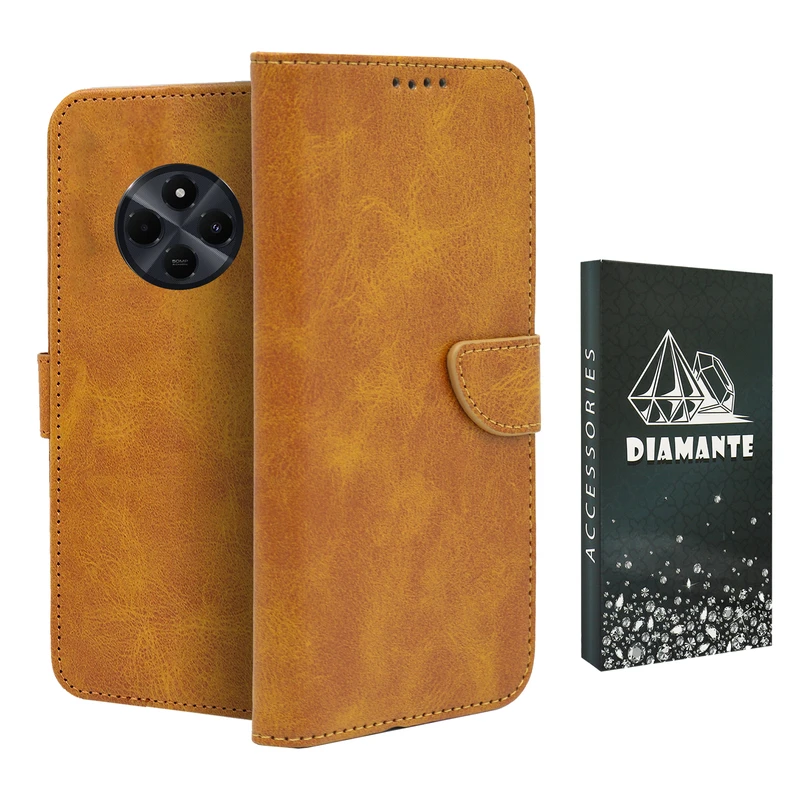 کیف کلاسوری دیامانته مدل Nezhad Bk مناسب برای گوشی موبایل شیائومی Redmi 14C