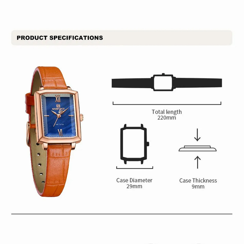 ساعت مچی عقربه ای زنانه نیوی فورس مدل NF5039