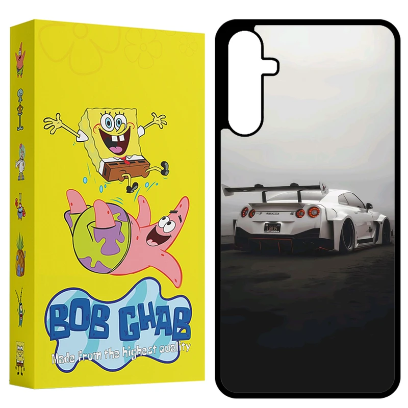 کاور باب قاب طرح ماشین مدل BCPA24 مناسب برای گوشی موبایل سامسونگ Galaxy A24 4G