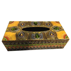 جعبه دستمال کاغذی چوبی سونر کالا مدل 1417
