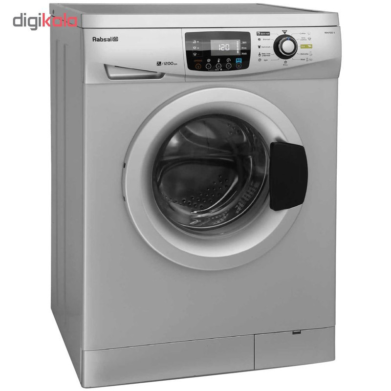 ماشین لباسشویی آبسال مدل WRE7212-S ظرفیت 7 کیلوگرم