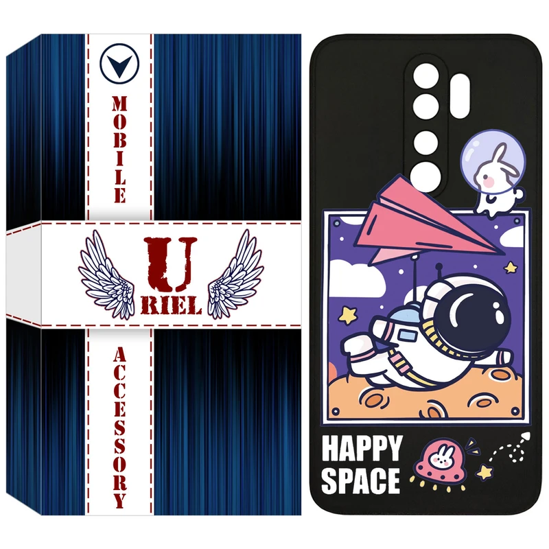 کاور یوریل مدل KSH کد 22 طرح فضانورد مناسب برای گوشی موبایل شیائومی Redmi Note 8 Pro
