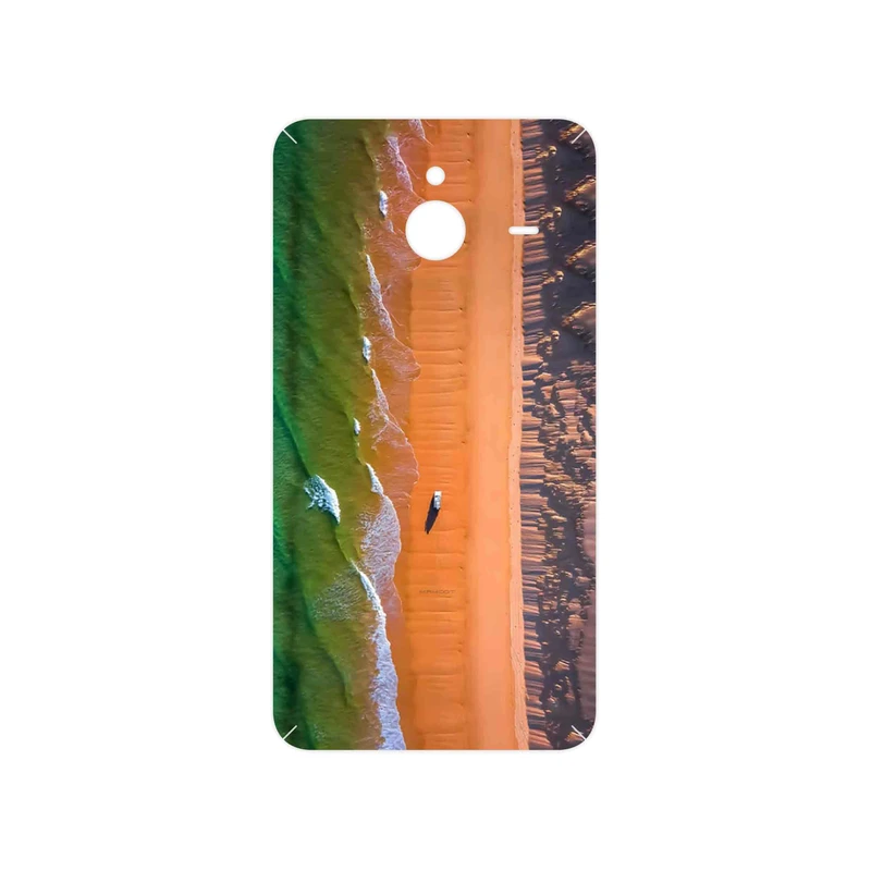 برچسب پوششی ماهوت مدل Beach and Green Sea مناسب برای گوشی موبایل مایکروسافت Lumia 640 XL