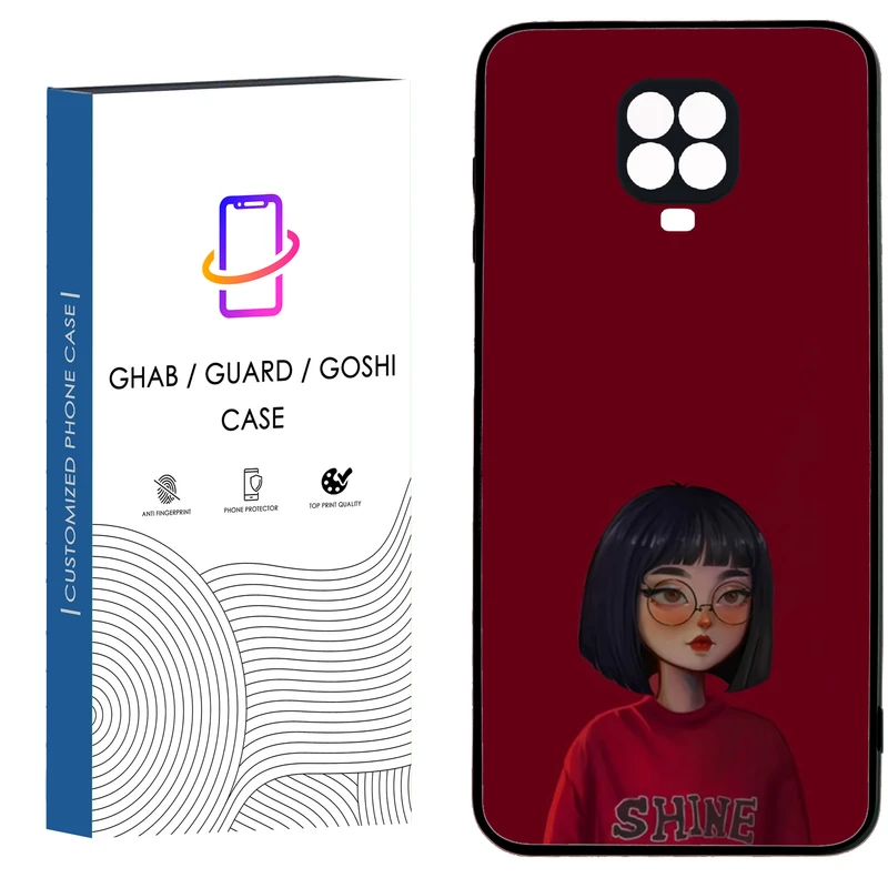 کاور قاب گارد گوشی طرح دخترانه کد 65- TPU مناسب برای گوشی موبایل شیائومی Redmi Note 9s / Note 9 pro