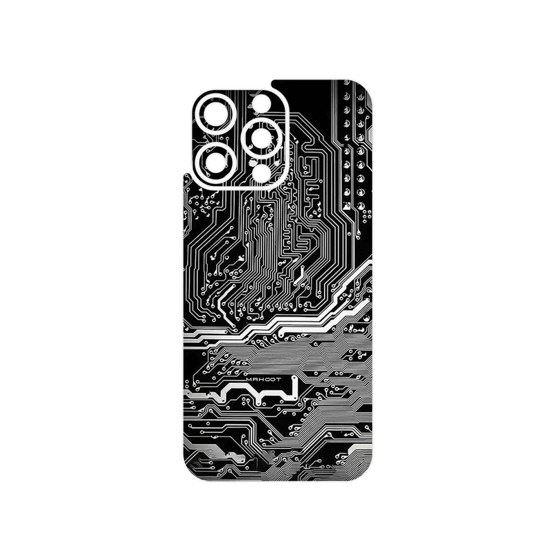 برچسب پوششی ماهوت مدل Black_Printed_Circuit_Board مناسب برای گوشی موبایل اپل iPhone 15 Pro Max