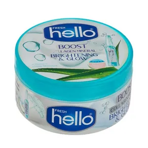 کرم مرطوب کننده دست و صورت هلو فرش مدل آلوئه ورا مناسب انواع پوست حجم 240 میلی لیتر