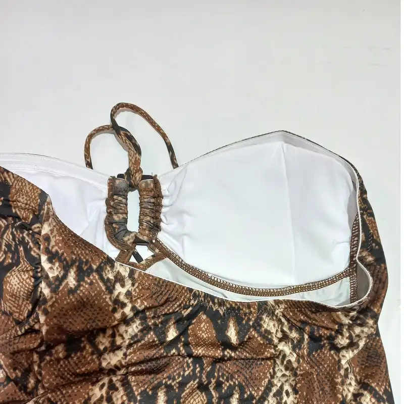 مایو زنانه اسمارا مدل پوست ماری کد 8207080