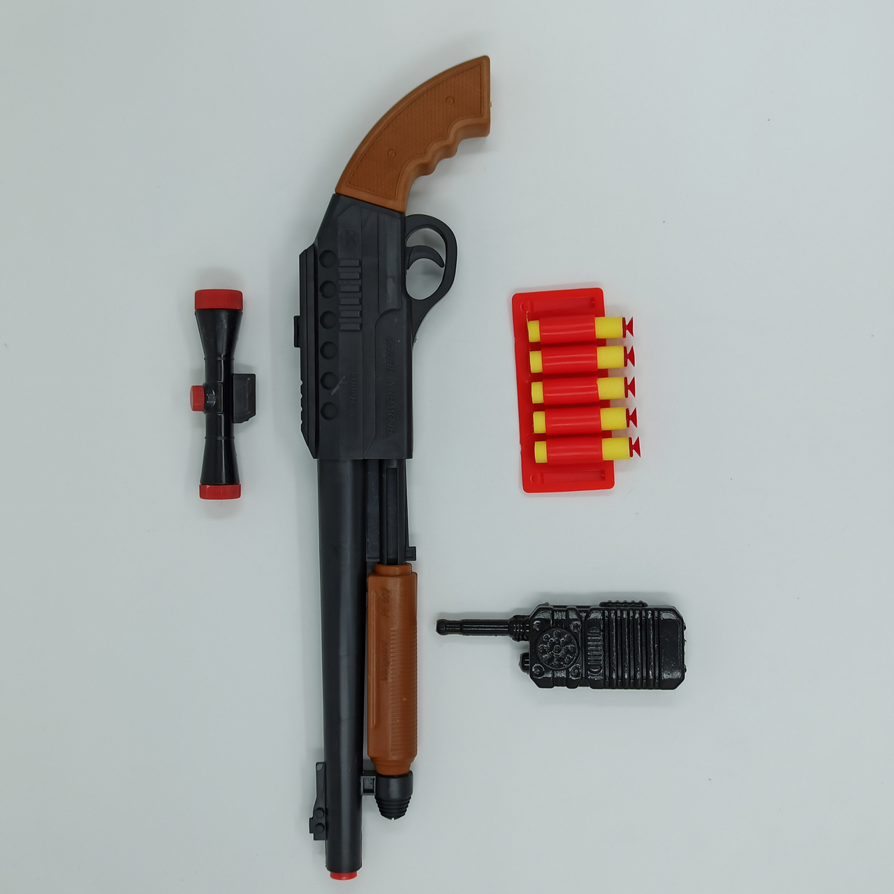 تفنگ بازی شاتگان مدل 905 کد 11009 مجموعه 4 عددی