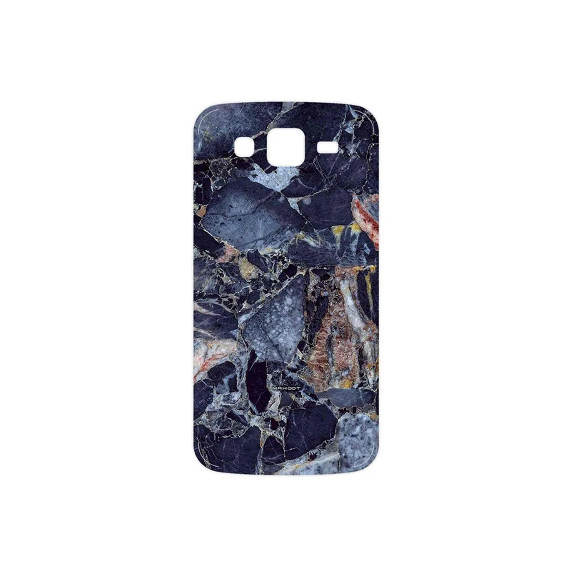 برچسب پوششی ماهوت مدل Broken black marble مناسب برای گوشی موبایل سامسونگ Galaxy Grand 2