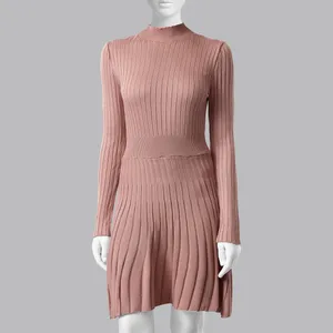 پیراهن بافت یقه ایستاده زنانه ترندیول مدل 814857595