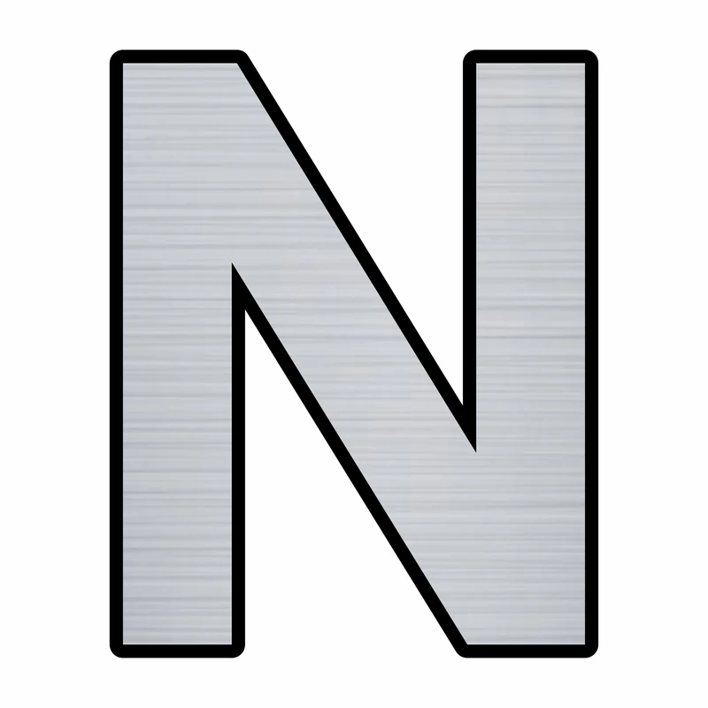 تابلو راهنما مدل حروف N
