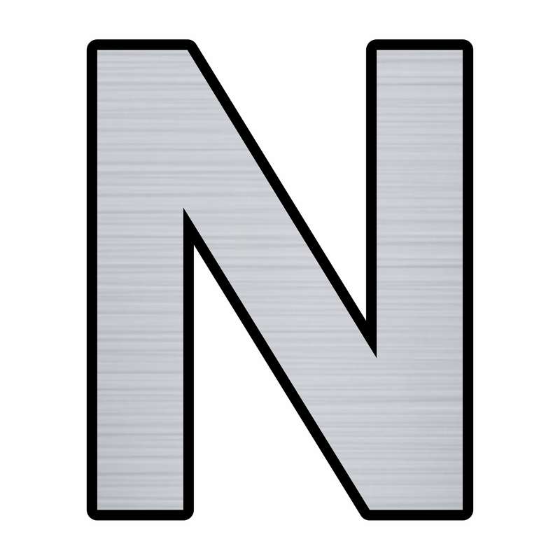 تابلو راهنما مدل حروف N