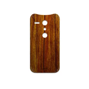 MAHOOT Orange-Wood Cover Sticker for Motorola Moto G