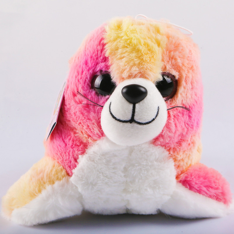 عروسک بی جی دالز مدل شیر دریایی کد BG 11531 طول 28 سانتی متر