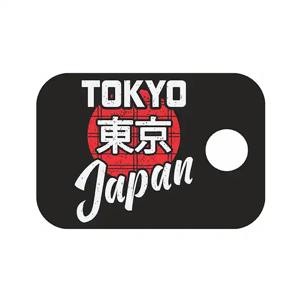 برچسب در باک توییجین و موییجین طرح ژاپن کد 2001