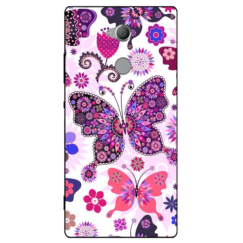 کاور مگافون طرح پروانه مدل 6356 مناسب برای گوشی موبایل سونی Xperia XA2