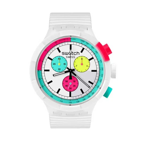 ساعت مچی عقربه ای سواچ مدل SB06W100