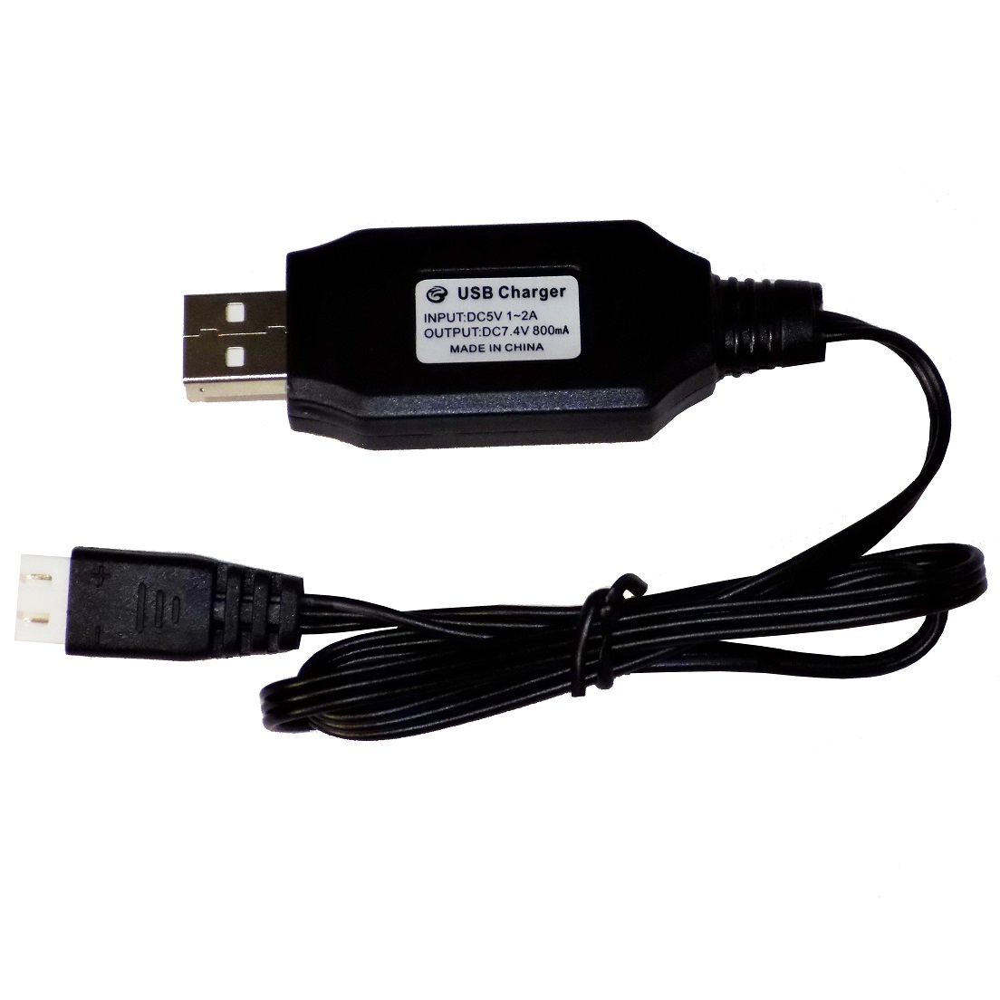 شارژر هلیکوپتر 7.4 ولت مدل USB_3Pin_7.4v