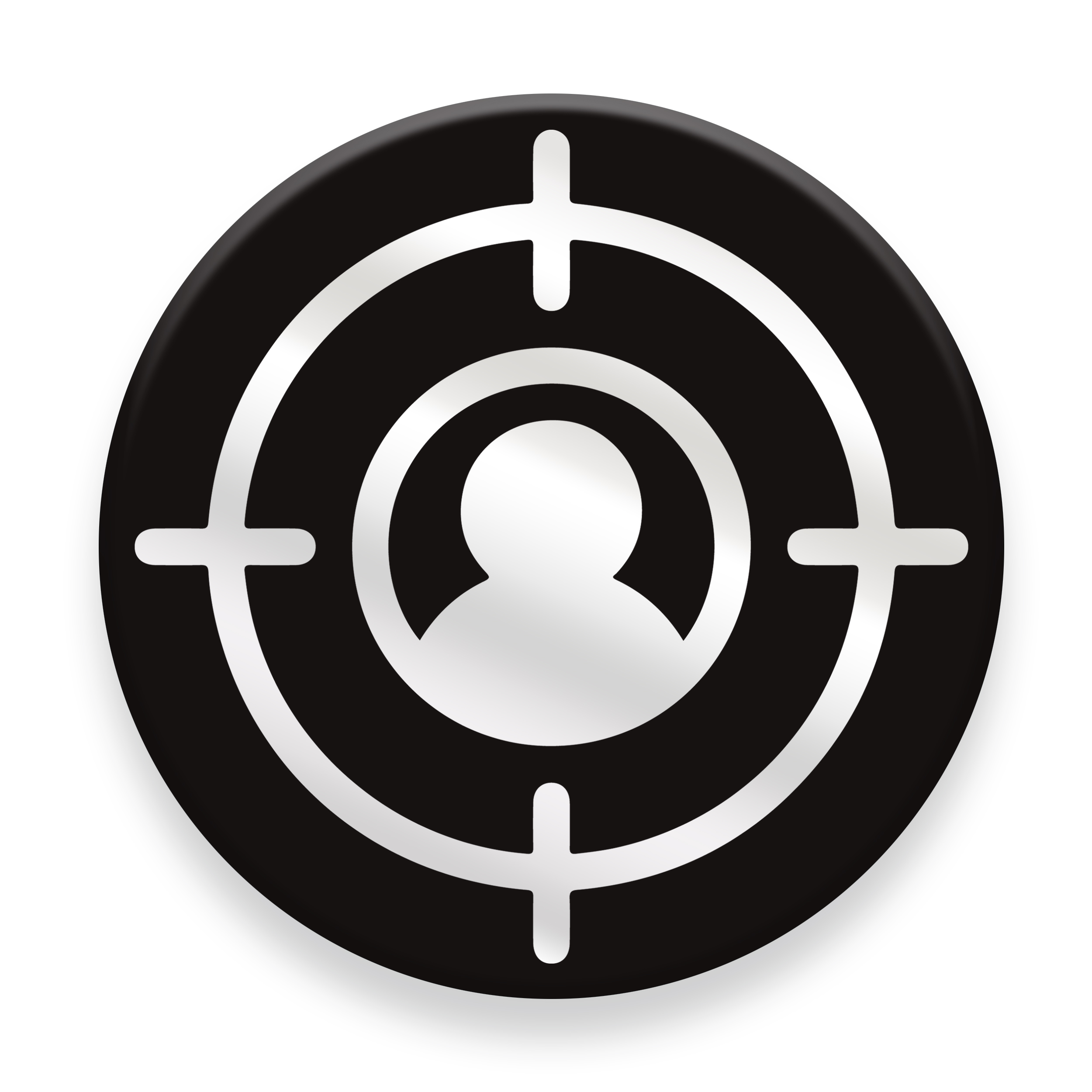 برچسب موبایل  مدل Target User مناسب برای پایه نگهدارنده مغناطیسی