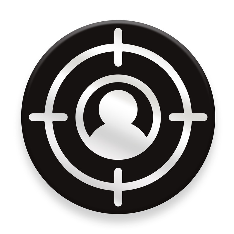 برچسب موبایل  مدل Target User مناسب برای پایه نگهدارنده مغناطیسی