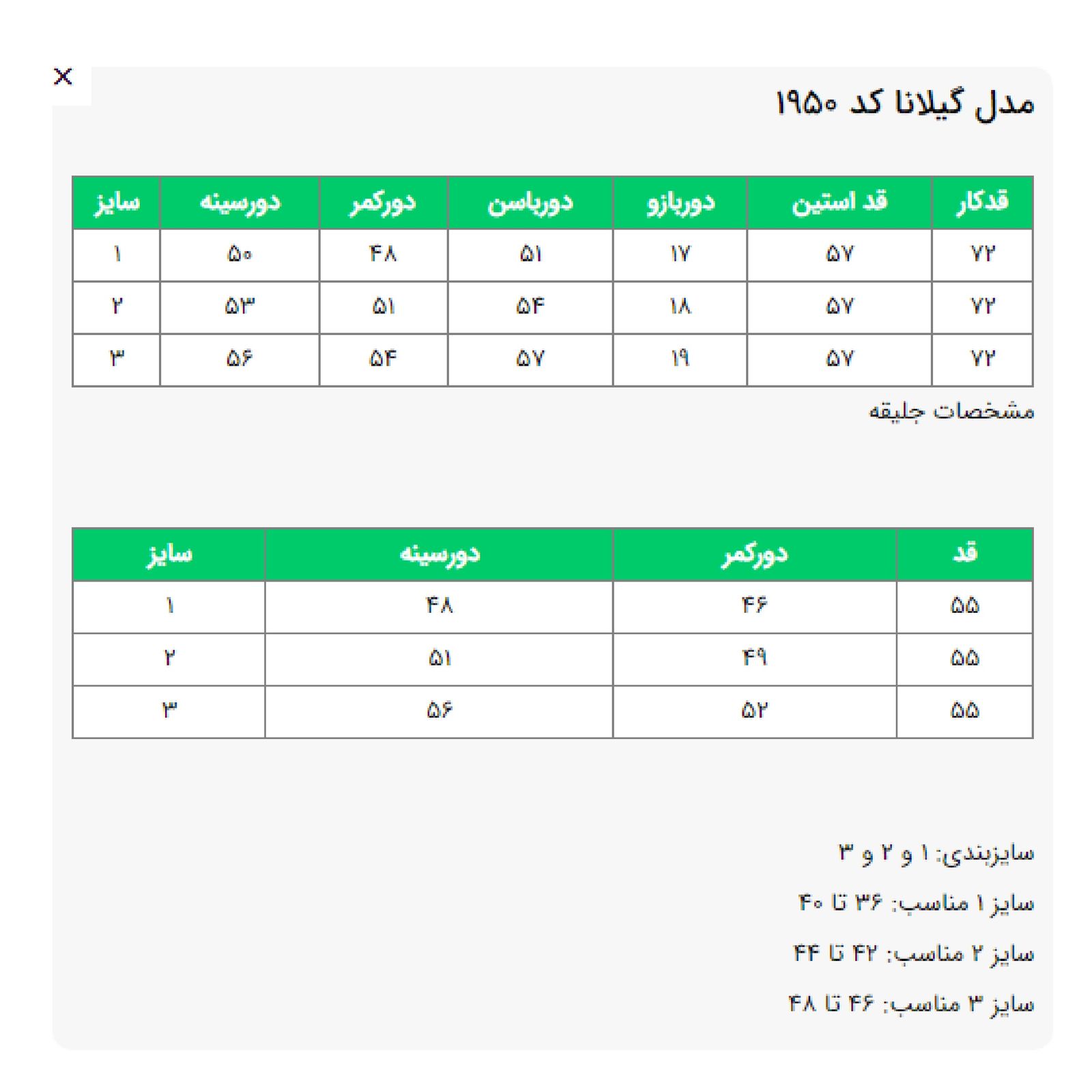 ست 3 تکه لباس زنانه السانا مدل گیلانا کد 195091 -  - 14