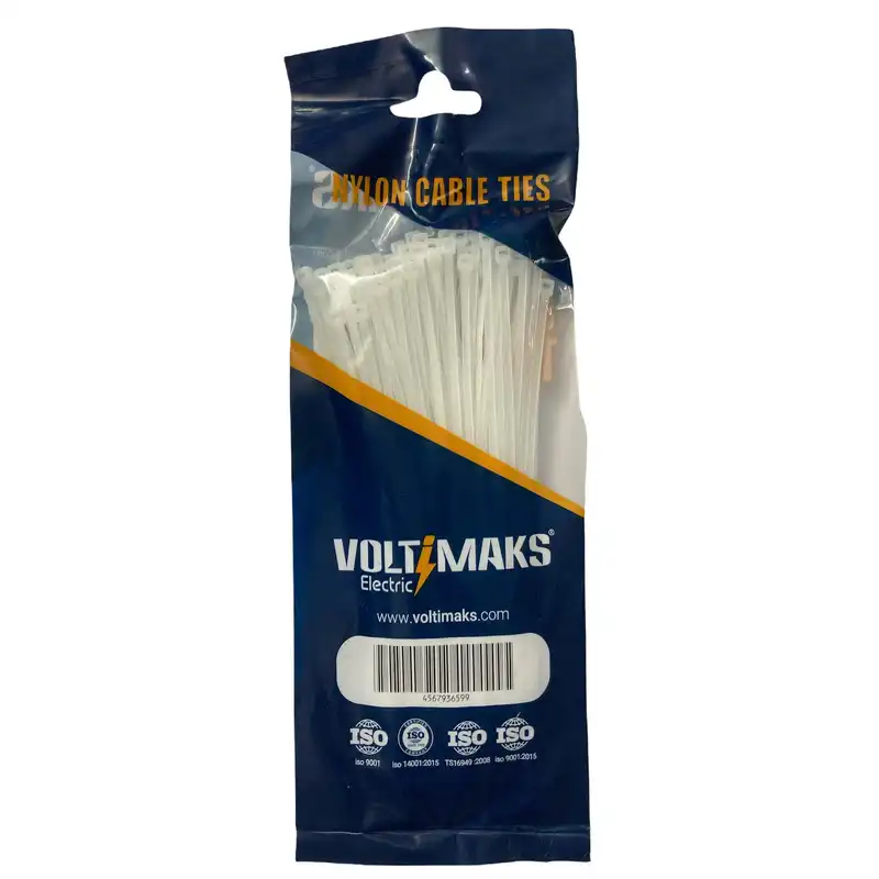 بست کمربندی ولتی مکس مدل ضدآفتاب کد 15CM بسته 100 عددی