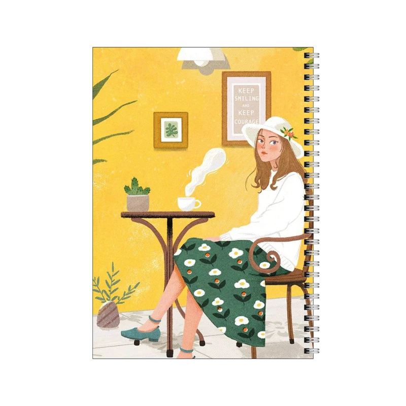 دفتر مشق 50 برگ بامبیلیپ طرح دخترانه کد 7780058