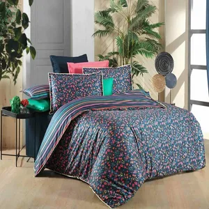 سرویس روتختی سارو مدل SELIN V1 LACIVERT دونفره شش تکه