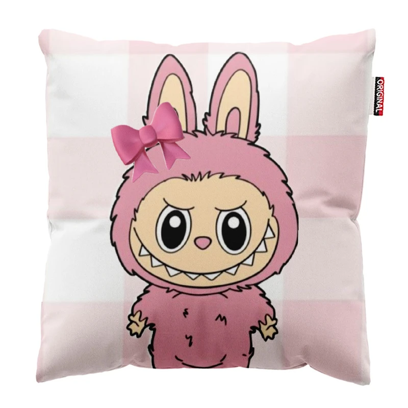 کوسن پاد آفرین طرح لبوبو کد 45 سایز 30* 30 سانتی متر