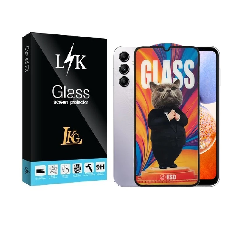 محافظ صفحه نمایش ال کا جی مدل LKK CAT مناسب برای گوشی موبایل سامسونگ Galaxy A34 5G
