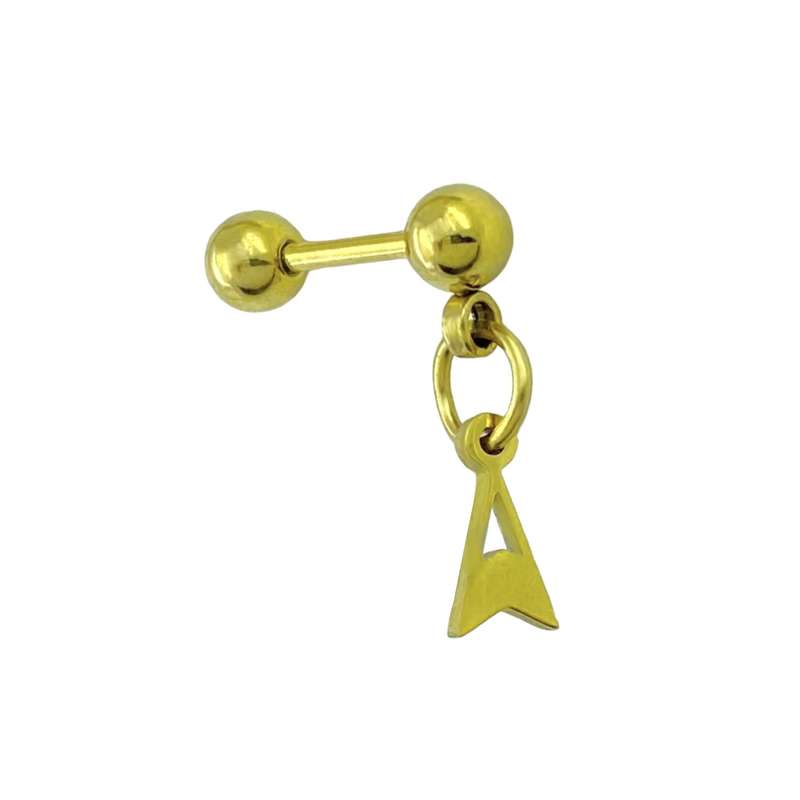 پیرسینگ گوش زنانه مدل مثلث کد P4276 پیرسینگ گوش زنانه مدل مثلث کد P4276