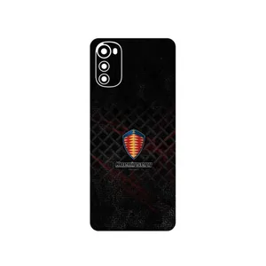 MAHOOT Koenigsegg Automotive AB Cover Sticker for Motorola Moto E32s