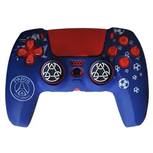 محافظ دسته بازی پلی استیشن 5 طرح پاری سن ژرمن مدل Paris PS5248 به همراه روکش آنالوگ 