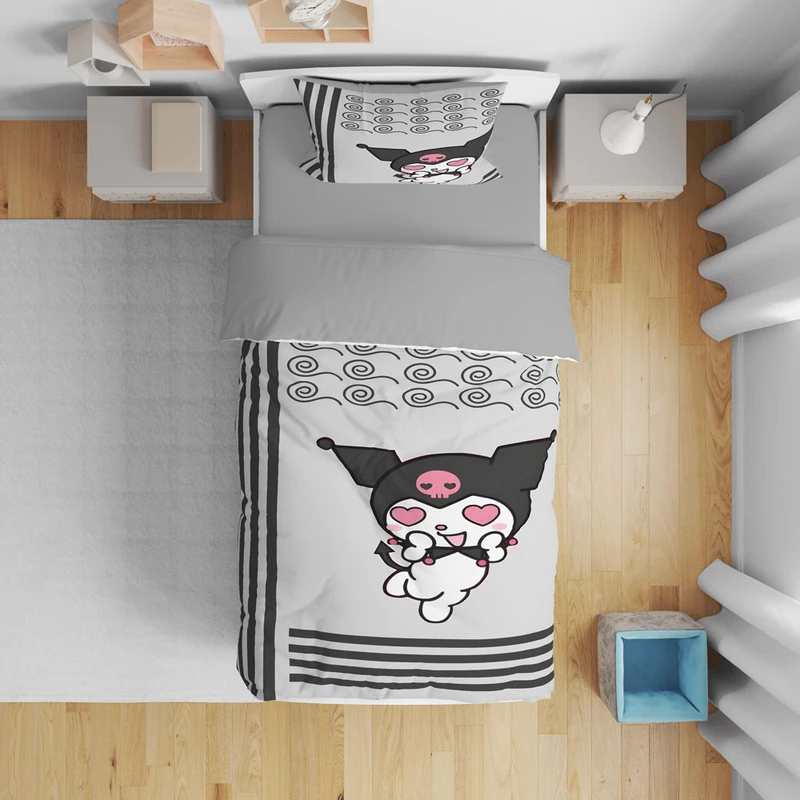 سرویس روتختی یک نفره 5 تکه  نوپه هوم مدل کرومی T6202