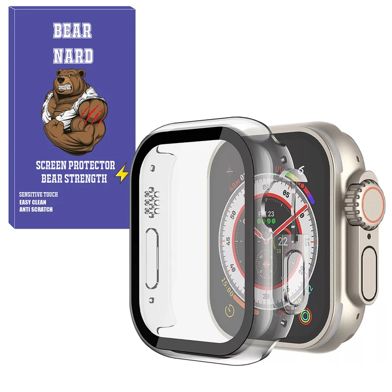 کاور برنارد مدل PolyPro BR مناسب برای اپل واچ Ultra / Ultra 2 سایز 49 میلی متری به همراه محافظ صفحه نمایش