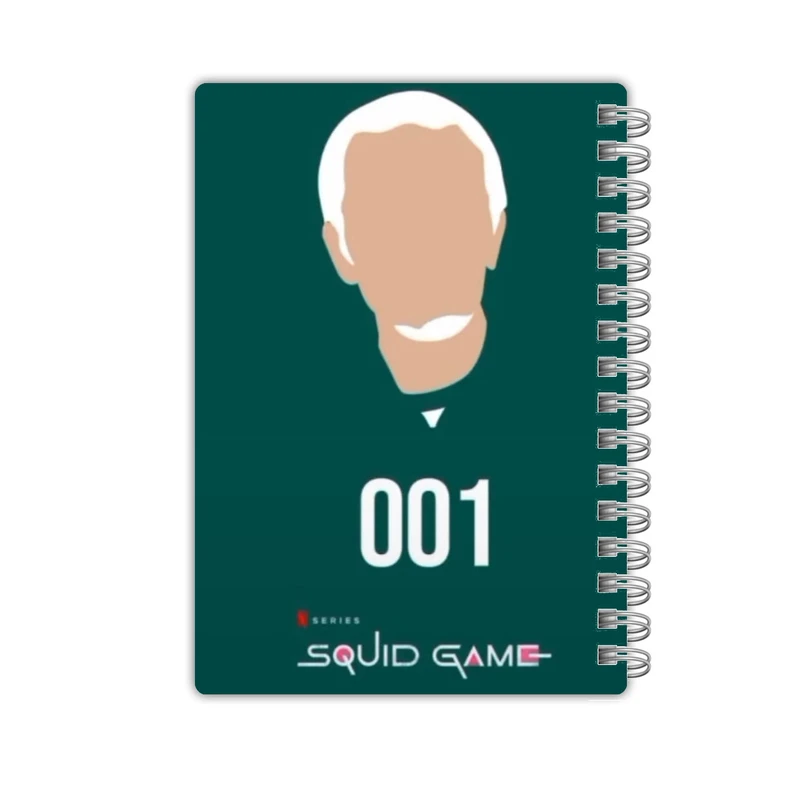 دفترچه یادداشت 50 برگ مدل Squid Game کد 2295