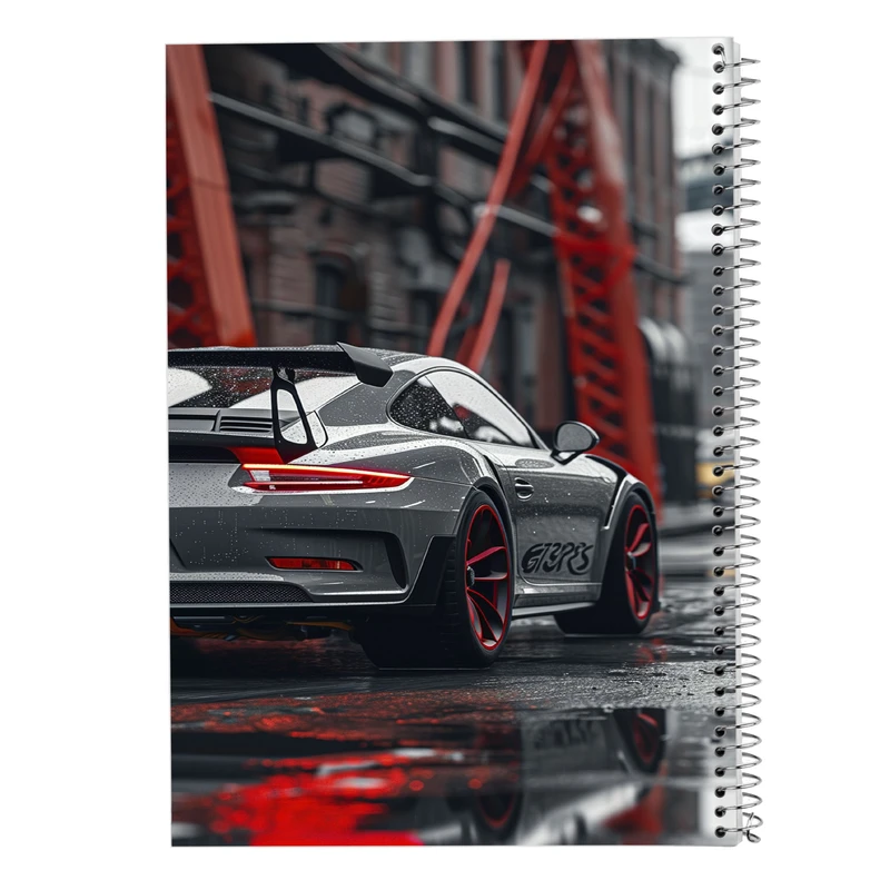 دفتر ژورنال نویسی 50 برگ مدوپد مدل نقطه ای طرح need for speed کد DF13651