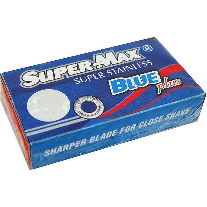 تیغ یدک سوپر مکس مدل Blue plus مجموعه 20 عددی