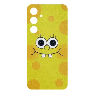 Remax cover sticker Leth model baby Spongebob design suitable for Samsung Galaxy S24 Plus mobile phone