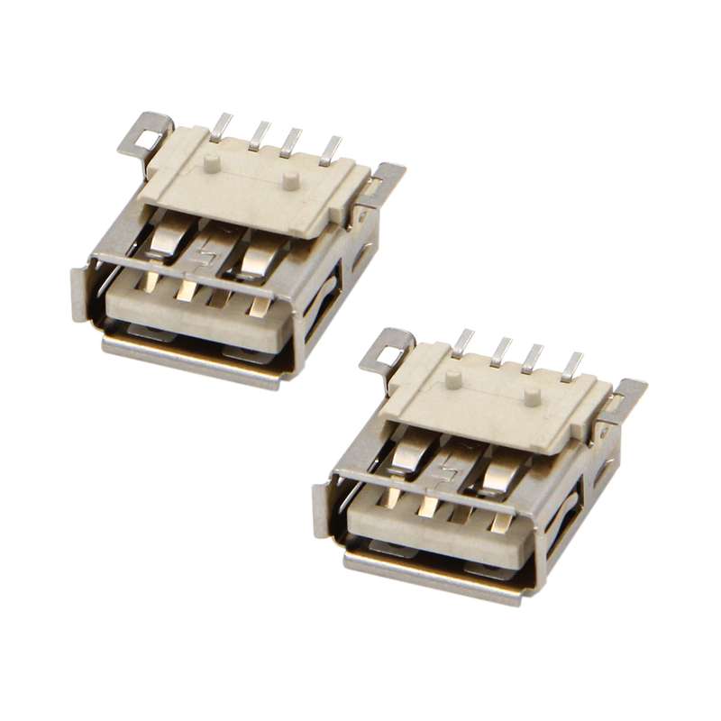 كانكتور مادگی USB-A مدل 4Pin-Right.angle بسته دو عددی