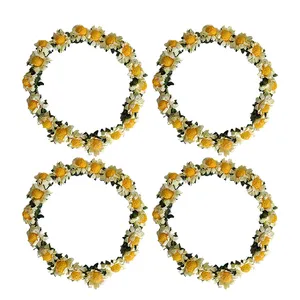 تاج مو مدل بابونه 4 بسته چهار عددی