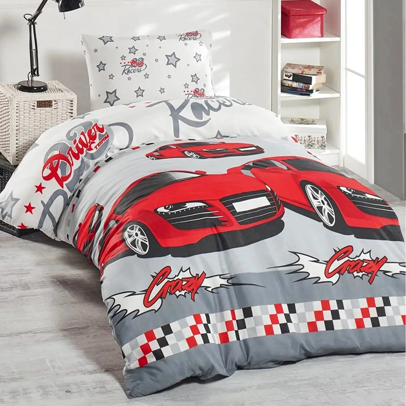 سرویس روتختی ایپونج مدل ماشینی 009023 یک نفره سه تکه